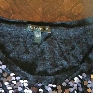 Eileen Fisher sequin tank top